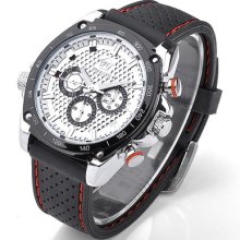 Fashion Men's Boy's 6-hands Mechanical Automatic Sport Wrist Watch+gift Box