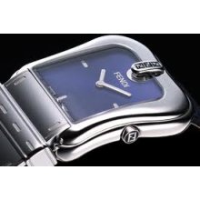 Fendi' B. Watch Fendi Ladies - Blue Dial Stainless Steel Case Quartz Movement F370133F