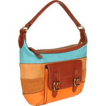 FossilÂ® Patchwork Tate Small Hobo