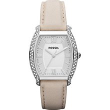 Fossil Womens Wallace Leather Watch â€“ Bone Es3178