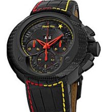 Franc Vila Chronograph Grand Date Cobra (Titanium / Carbon Fibre / Strap)