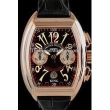 Franck Muller King Conquistador Chronograph Steel 8005KCC Watch