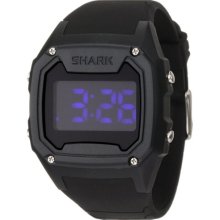 Freestyle Mens Black Killer Shark Led Watch W/ 48mm Polycarbonate Case Sport