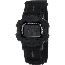 Freestyle Mens Predator Digital Plastic Watch - Black Nylon Strap ...