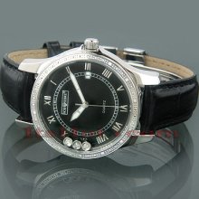 Freeze Ice Time Ladies Floating Diamond Watch 0.17