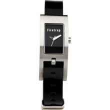 FT1054BS Firetrap Ladies Brazen Silver Black Watch