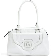 G by GUESS Fawna Satchel, WHITE
