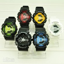 G-shors Watch Shock-resistant Led Digital Quartz Sports Dual Movemen