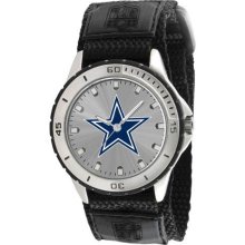 Game Time Official Team Colors Nfl-Vet-Dal Men'S Nfl-Vet-Dal Veteran Custom Dallas Cowboys Veteran Series Watch