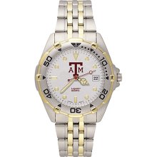 Gents NCAA Texas A&M University Aggies Watch In Stainless Steel