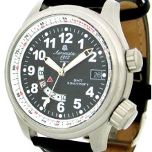 German Military Defender Gmt World Time Carbon Dial A1291