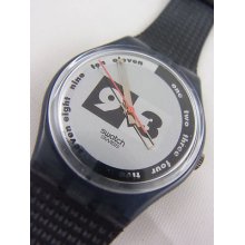 Gm108 Swatch 1992 NÃ¼ni Classic Authentic Swiss Watch