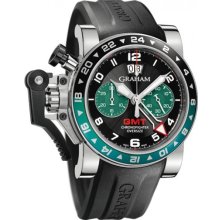 Graham Chronofighter Oversize GMT 2OVGS.B12A Rubber
