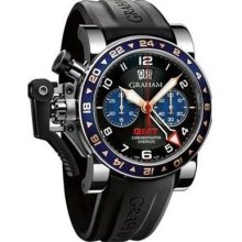 Graham Chronofighter Oversize GMT 2OVGS.B26A Rubber