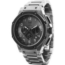 Grey, One Size - Meister Ambassador Watch - Titianium Grey / Black