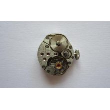 Gruen N225r Watch Movement And Dial - Runs And Keeps Time