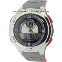 Gul Unisex Chronograph Digital Analogue Watch 130c