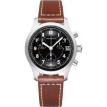 Hamilton H68582533 Watch Khaki Field Mens - Black Dial