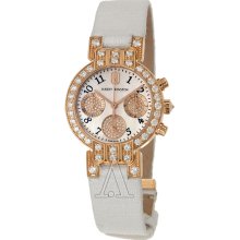 Harry Winston Watches Women's Premier Midsize Chronograph Watch 200-UCQ32RL-MD-D3-1