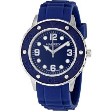 Haurex Italy Vivace Blue Dial Blue Rubber Strap Ladies Watch 1d371dbb