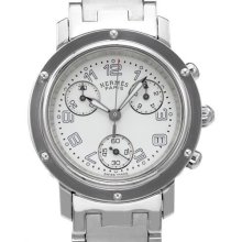 HERMES Chronograph Swiss Movement Ladies Watch