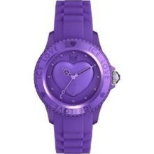 Ice-Watch Unisex Love Crystal Watch Lavendar LOLRSS11