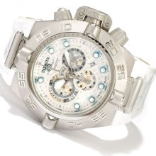 Invicta 10161 Men's Subaqua Noma Iv Swiss Made Quartz Chronograph Leather Watch