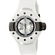 Invicta 11993 S1 Rally White Dial White Polyurethane Men's Watch