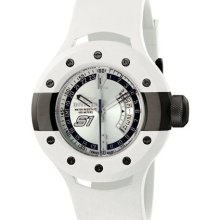 Invicta 11993 S1 Rally White Dial White Polyurethane Men's Watch ...