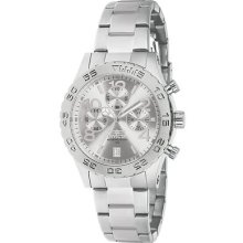 Invicta 1278 Specialty Lady All Stainless Steel Quartz Chronograph