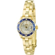 Invicta 4610 Women's Pro Diver Collection Gold Plated Watch