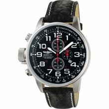 Invicta Lefty Force Chronograph Leather Mens Watch