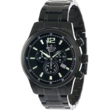 Invicta Men's Black Stainless Steel Chrono Watch 0794