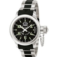 Invicta Men's Russian Diver Quartz Gmt Stainless Steel Bracelet Watch Date Nwto