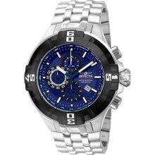 Invicta Pro Diver Blue Dial Stainless Steel Mens Watch 12365