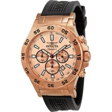Invicta Signature II Rose Dial Rose-tone Mens Watch 7445