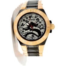 Invicta Watches Men's Subaqua White Dial Two Tone Stainless Steel Two