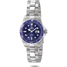 Invicta Women's 4863 Blue Dial Pro Diver Watch