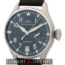 IWC Pilot Collection Big Pilot 18k White Gold Grey Arabic Dial