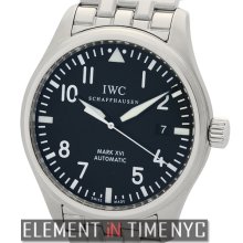 IWC Pilot Collection Mark XVI 39mm Stainless Steel Black Dial