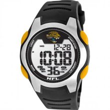 Jacksonville Jaguar wrist watch : Jacksonville Jaguars Training Camp Watch - Silver/Black