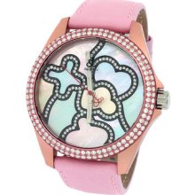 Jacob & Co. Swiss Unisex 40mm Pink Band Case Diamond Bezel Dial Watch 2.85ct