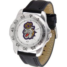 James Madison Logo- Mens Sport Leather Watch