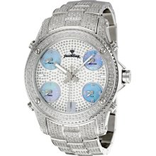 JBW Jet Setter Siver Mens Watch 6213-C