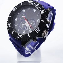 Jelly Watch Silicone Sport Watch With Calender Unisex High Quality Multicolor