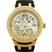 Joe Rodeo Master Automatic 2.20 ct Diamond Mens Watch JJM81