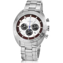 Kenzo Designer Men's Watches, Koukan - Stainless Steel Chronograph Date Watch