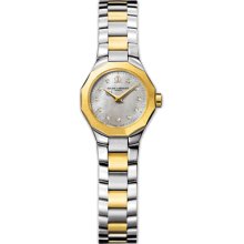 Ladies Authentic Baume & Mercier Riviera Two Tone Quartz Watch | Model: 8718