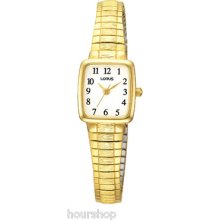 Ladies Gold Plated Expanding Bracelet Watch Rph56ax9 Rrp Â£34.99
