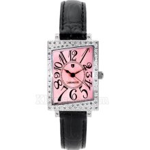 Lancaster Luxury Michelle Large Diamonds Leather & Croco Watches